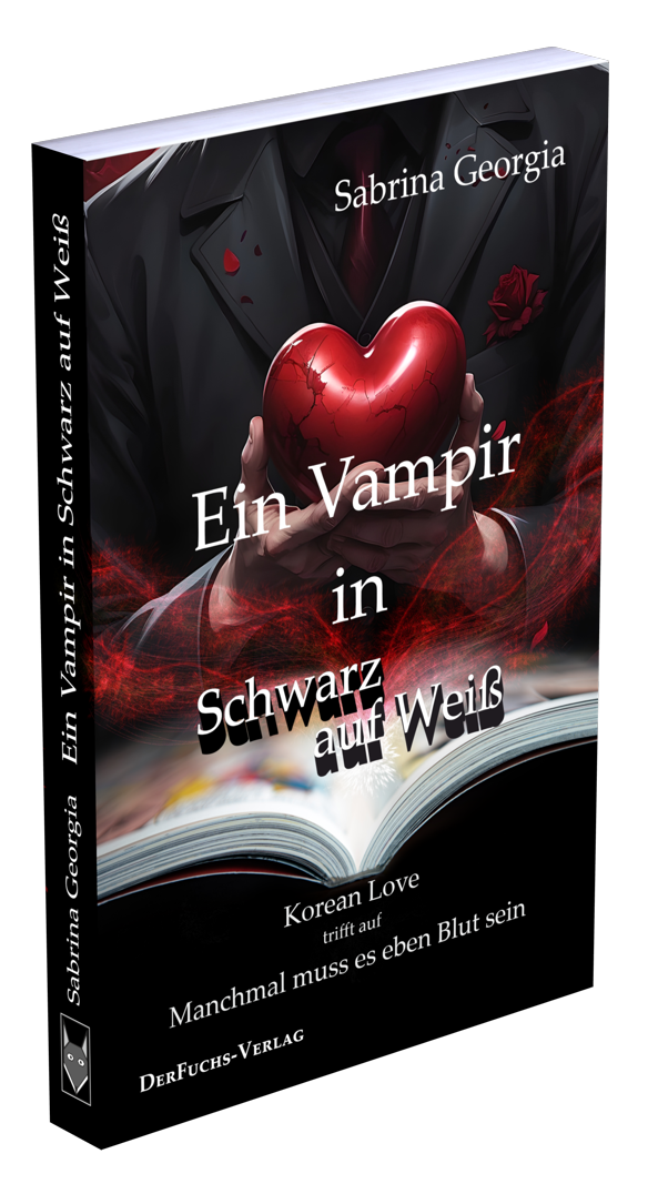 Ein Vampir in Schwarz auf Weiß: Korean Love mit Biss