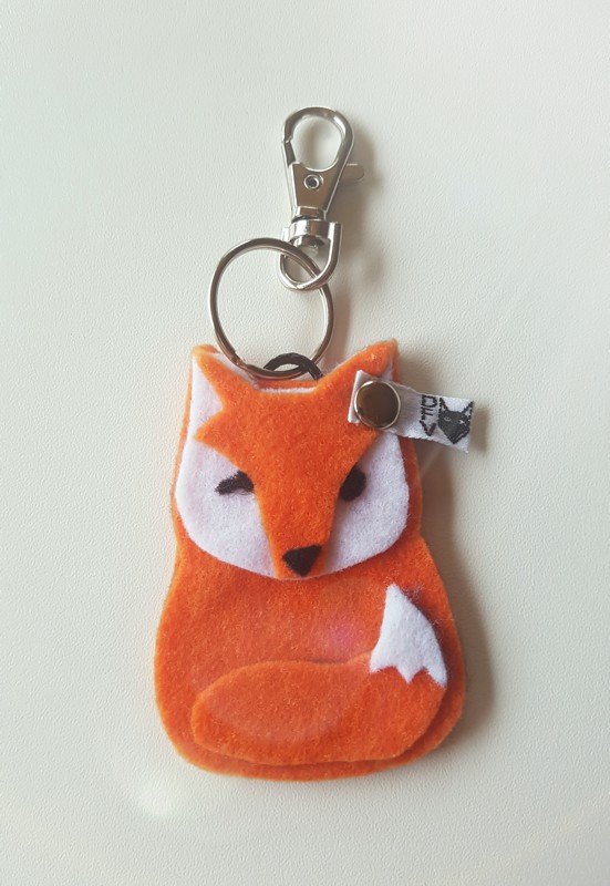 DerFuchs-Schlüsselanhänger